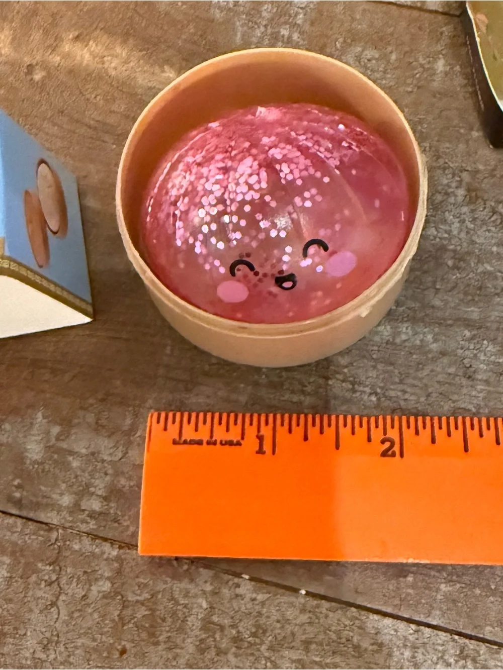 Mini squishy dumpling glitter & Fruit Cube Squeeze